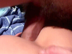 Blond Girl Enjoy Threesome At Beach