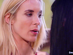 Hot Babes Aiden And Goth Incrdible Outdoor Lesbian Sex