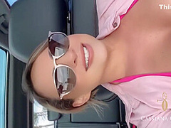 Praia E Um Lugar Que Me Deixa Com Muito Tesao, Nao Aguentei E Transei Com Um Fa No Carro! Www.cassianacosta.com 7 Min