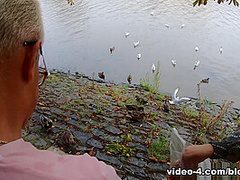 Porno Dan & Dean Van Damme & Serina Gomez in Beavers and Creampies for Duck Feeding Cutie Serina Gomez - Part 1