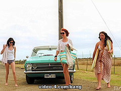 Chloe b watches surfer gurls lily and skye have hot lesbian sex! - BANG