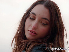 Sara Diamante, Sexy Biker Addicted to Leather and Anal