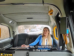 Public babe gets fucked outdoor in taxi for discount