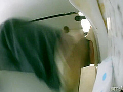 chinese girls go to toilet.303