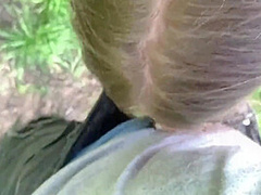 A Walk Along The River Bank Ended With A Blowjob And A Cumshot In The Mouth