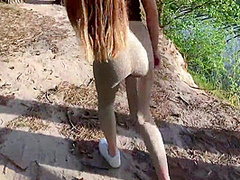 A Walk Along The River Bank Ended With A Blowjob And A Cumshot In The Mouth