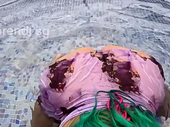 They Fuck Me So Hard In The Pool And Fill My Mouth With Milk. Pov Full Video Fansly\brendi Sg2