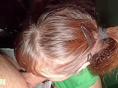 Public Sex Y Cumwalk Gets Horny In The Parking , Exhibicionismo Con Semen En Cara - Nadja Lapiedra