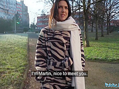 Beautiful Brunette Biology Student Cums Over A Stranger Cock