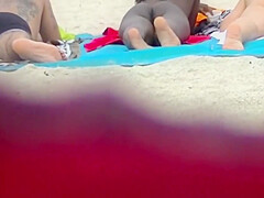 Heather Silk - Exhibitionist Wife #97 And #98 - Heather Brings Her Husband And Her Friend To A Crowded Nude Beach With Plenty Of Voyeurs Watching Them! 13 Min