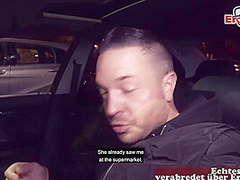 Turkish Wife is cheating at german public night Sexdate