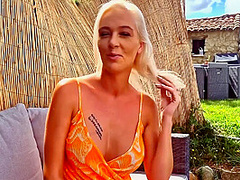 Oletsha A Blonde With Big Tits Bangs A Big Cock