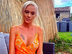 Oletsha A Blonde With Big Tits Bangs A Big Cock