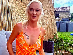 Oletsha A Blonde With Big Tits Bangs A Big Cock