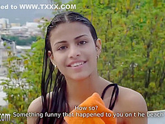 Big Tits Latina Teen Nude Dancing