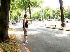 She Hitchhikes And Gets Fucked In A Field