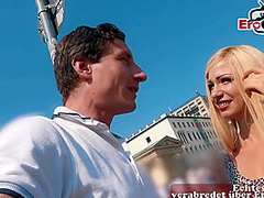 German blonde teen model try public Real blind date in berlin