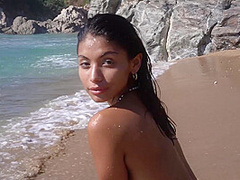 Carolina Reyes in Shoreline Sun - PlayboyPlus