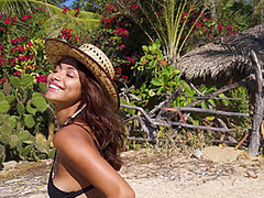 Carolina Reyes in Shoreline Sun - PlayboyPlus