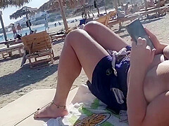 Voyeur beach topless