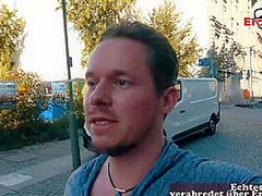 Tiny Au Pair student teen meet for real blind date in germany