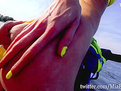 Public Anal Ride On The Jet Ski In The City Centre 2