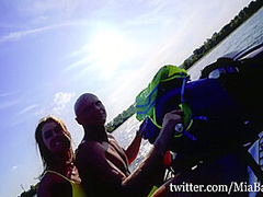 Public Anal Ride On The Jet Ski In The City Centre 2