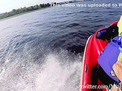 Public Anal Ride On The Jet Ski In The City Centre 2