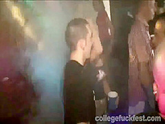 Coed party teen fucks cock after fingering