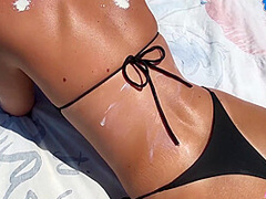 Picked Up Hot 18 Year Old Babe On The Beach - Fucked Her And Cum On Face