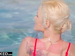 Cute Petite Blonde Zazie Devours Aarons Thick Bbc
