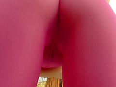Loud Moaning Brunette Bounces Her Thick Booty On Lucky Cock