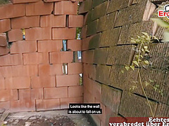 German big tits tattoo babe picked up at blind date