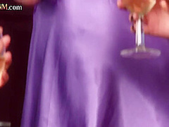 CFNM BJ babes suck cock in 3some in front voyeur lady