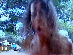 Hot Ebony With Perfect Body Gets Fucked In The Woods - Karla Sanchez