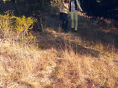 Lesbian Fuck: She Likes A Man At Picnic