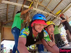 Zipline And Sex With Thai Girlfriend