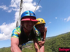 Zipline And Sex With Thai Girlfriend