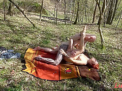E975 Simona And Leo Picnic Pounding