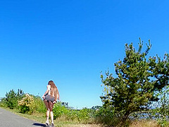 Longpussy Out For A Walk Along The River. Just Another Beautiful Day Part I