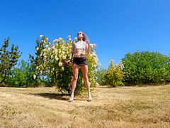 Longpussy Out For A Walk Along The River. Just Another Beautiful Day Part I