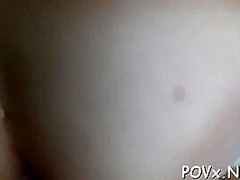 Filthy Teenie Sucks Massive Dong