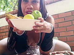 Love Time Delicious Punch Fruits In My Holes