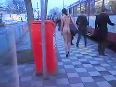 Hottest amateur Exhibitionism, Bus porn scene