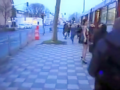 Hottest amateur Exhibitionism, Bus porn scene