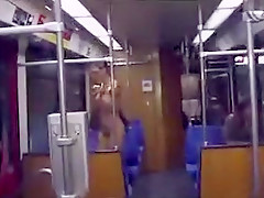 Hottest amateur Exhibitionism, Bus porn scene
