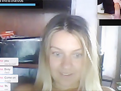Chat roulette - russian girls big cock reactions 4