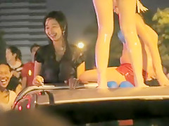 Amazing homemade Striptease, Public xxx clip