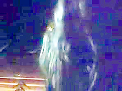 Slut fucking herself outside