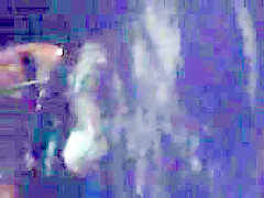 Slut fucking herself outside